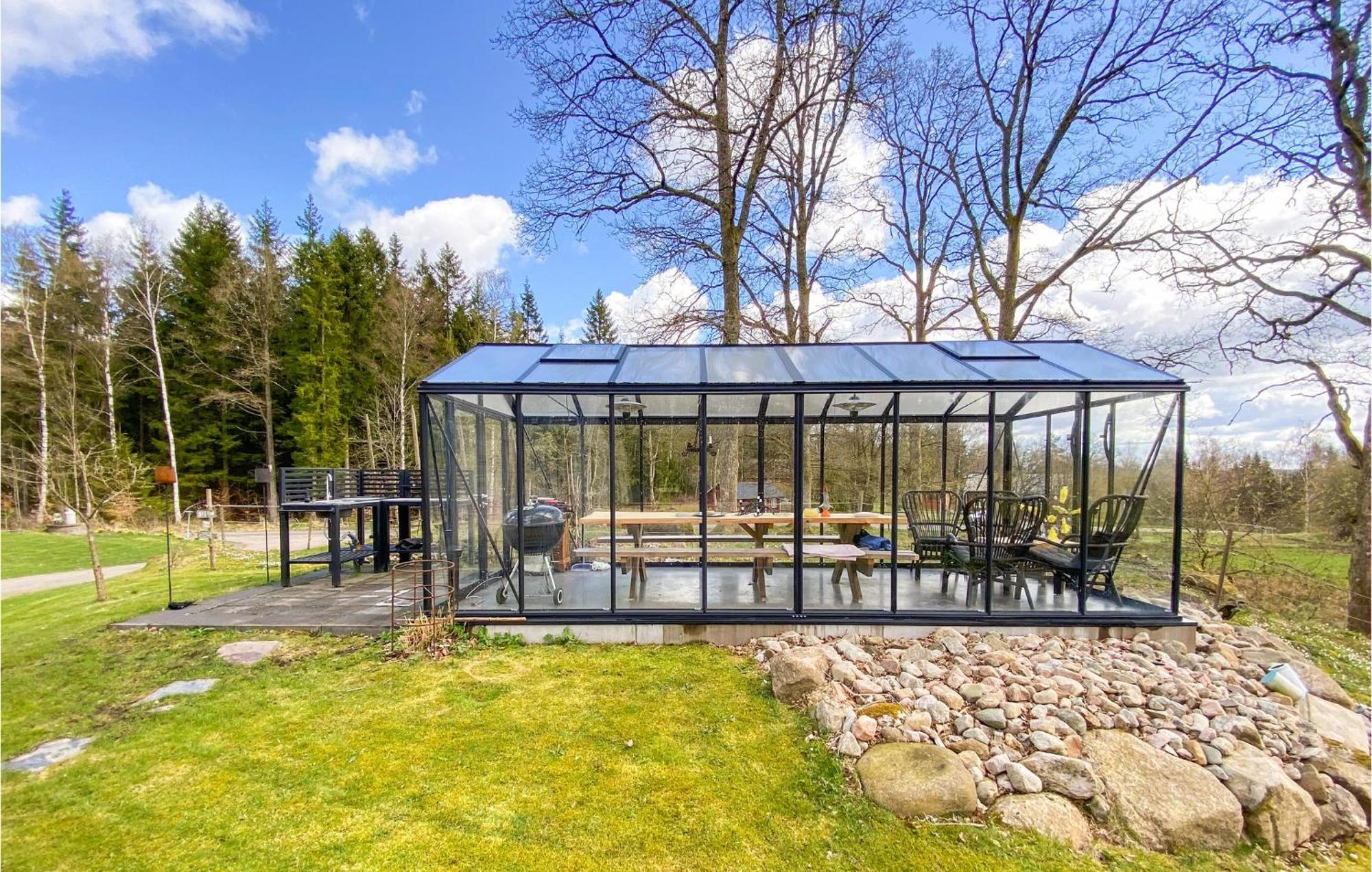 Awesome Home In Aetran With Lake View Atran Kültér fotó